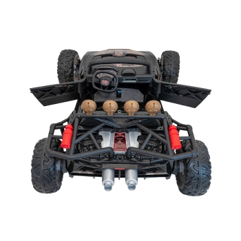 Buggy Racing 5 pojazd 2x200W czarny na akumulator JS3168.CZ
